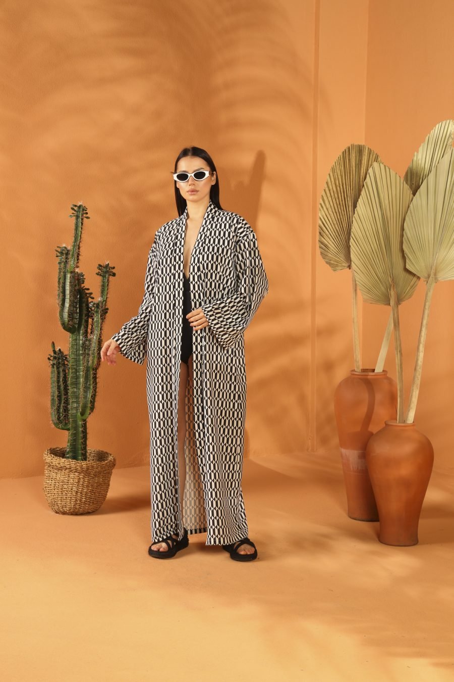 MONOCHROME Long KİMONO - Image 3