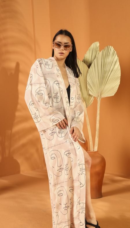 POKER FACE Long KİMONO