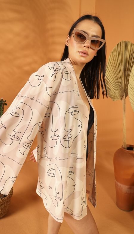 POKER FACE Short KİMONO