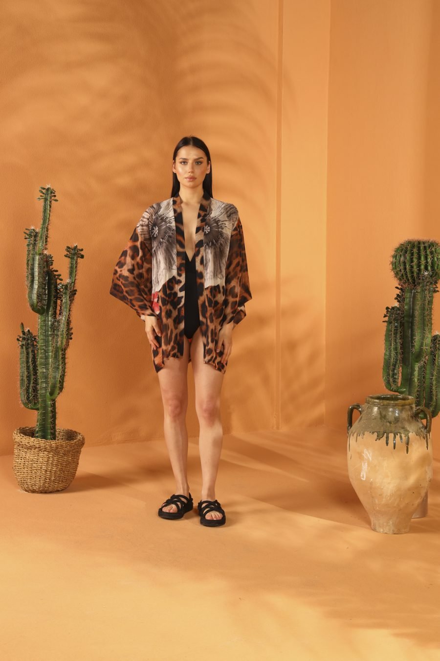 PANTHERA PARDUS Short KİMONO - Image 2