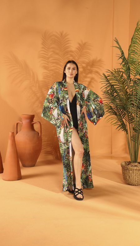 SCARLET Long KİMONO