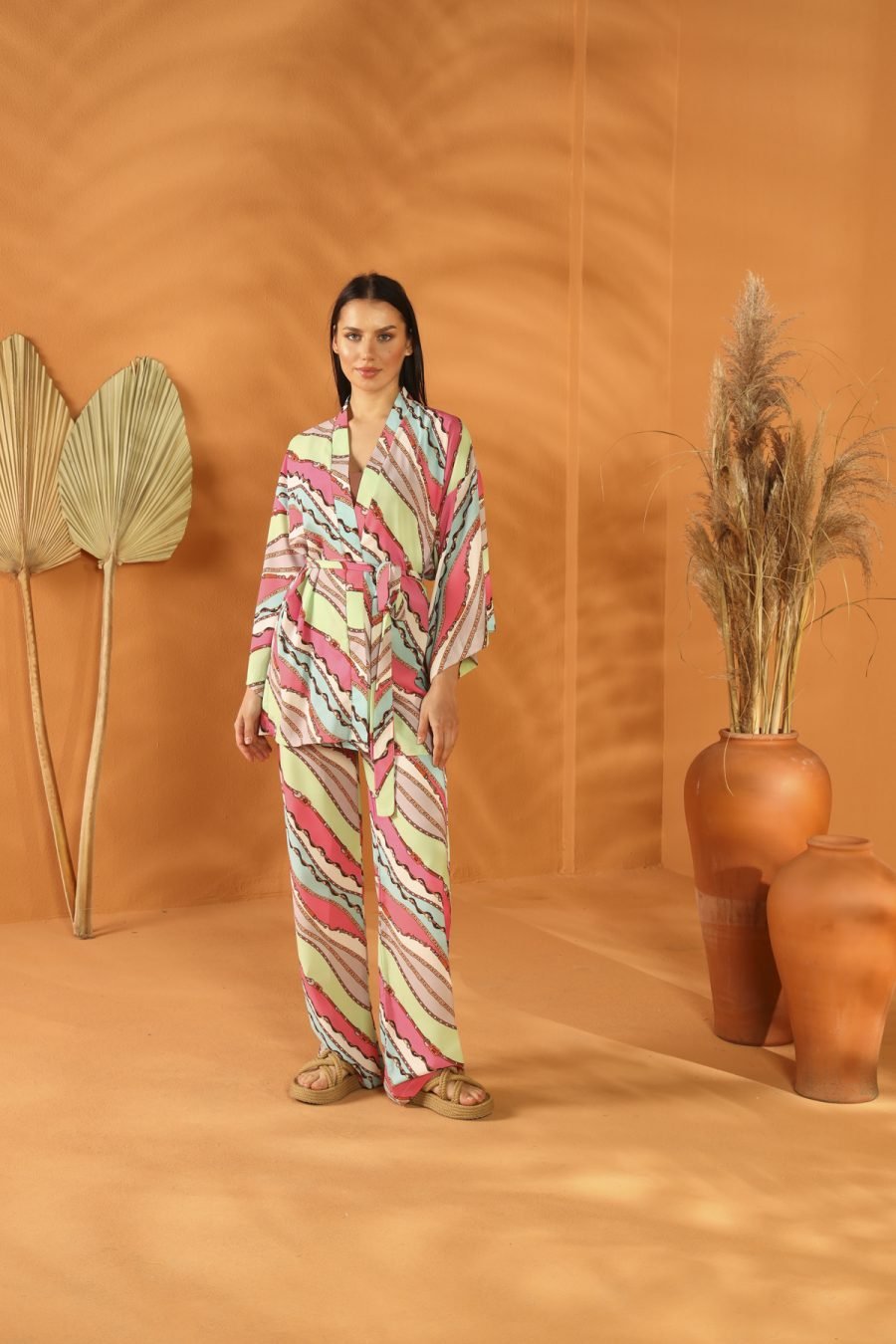 PINKY PROMISE KİMONO Pants Set - Image 2