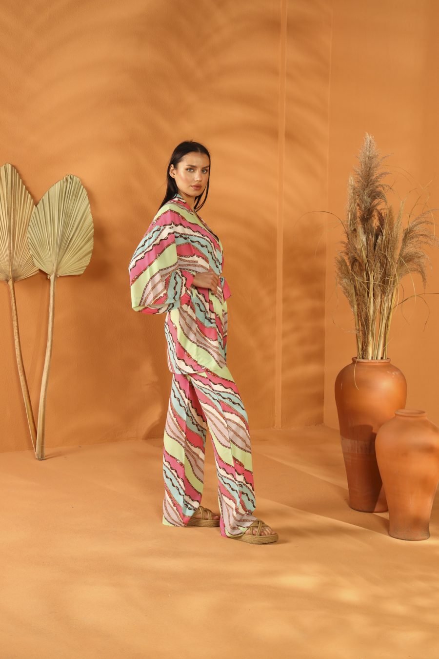 PINKY PROMISE KİMONO Pants Set - Image 3