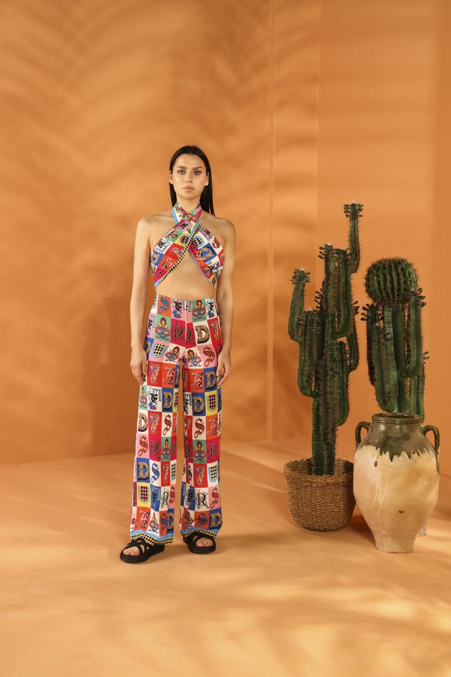 SOCIALITE Shawl Pants Set - Image 2