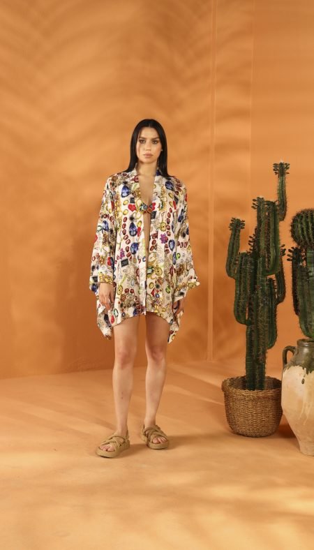 DIAMONDS Short KİMONO