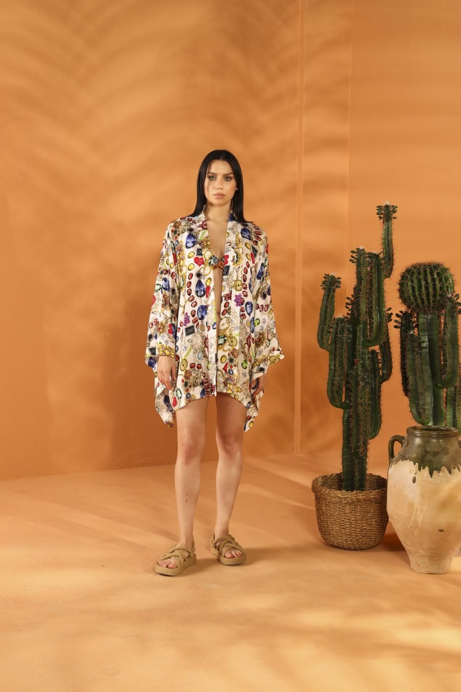 DIAMONDS Short KİMONO