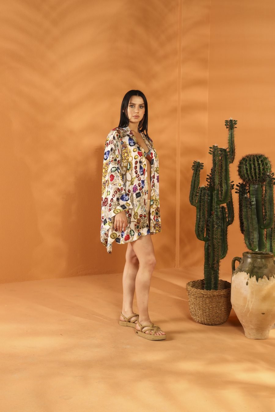 DIAMONDS Short KİMONO - Image 2