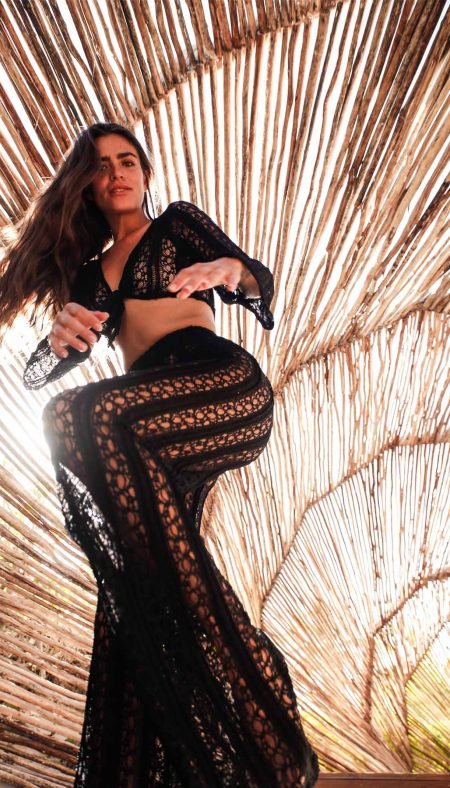 Dark Current Plaj Pants Top Set