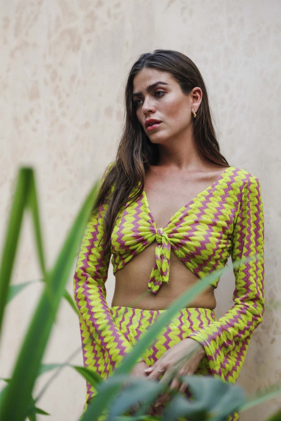 Zıgzag Plaj Pants Top Set - Image 4