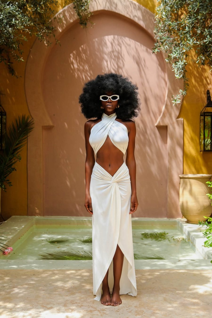No Limit White Shawl - Image 4