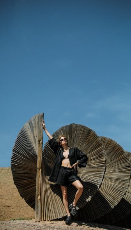 La Pause Black Shorts