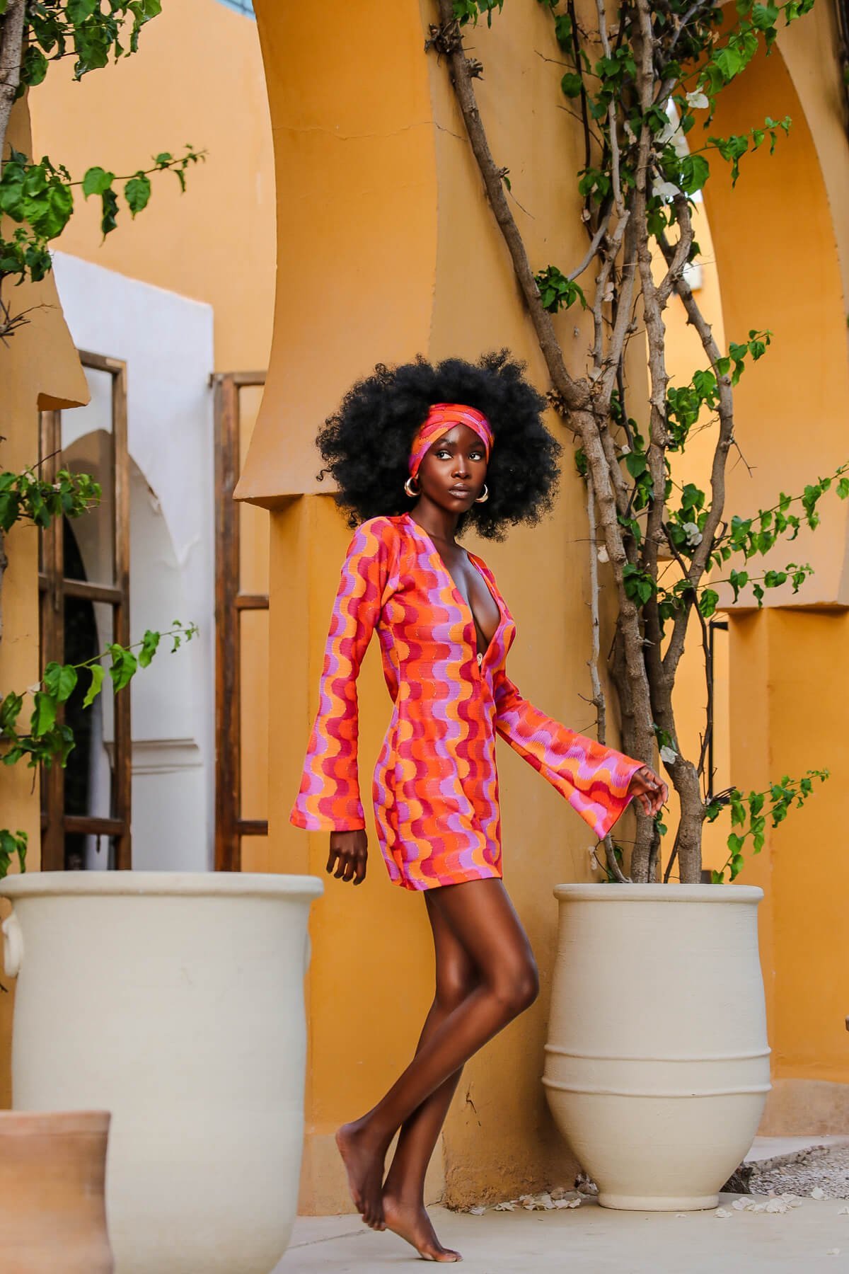 Terra Rossa Short Dress - Image 8