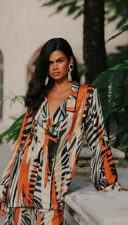 Sauvage Double-Breasted Top