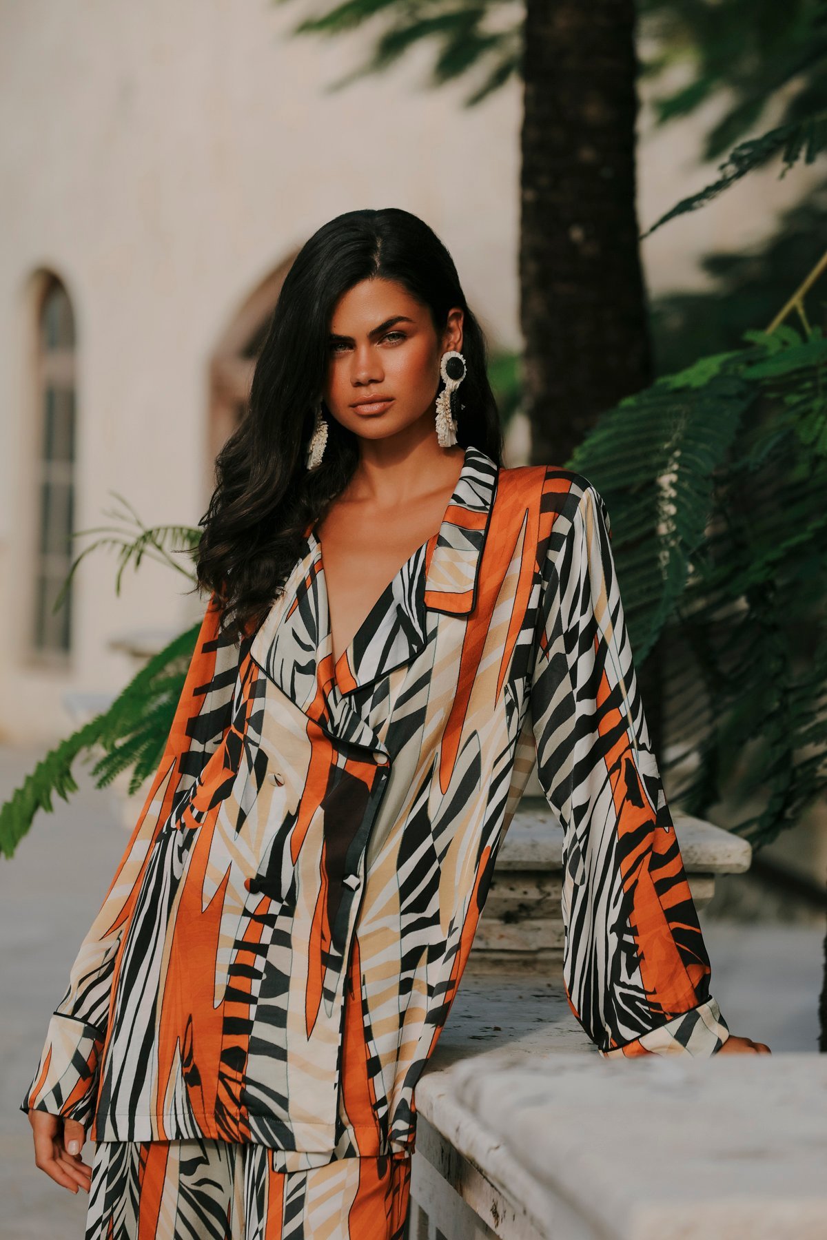 Sauvage Double-Breasted Top