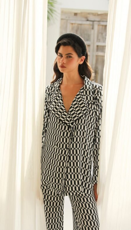 Enigra Double Breasted Top