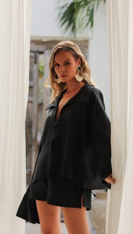 Ruban Noir Short Set