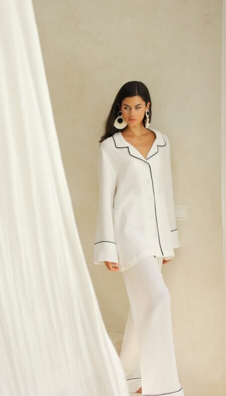 Helen Blanc Pant Set