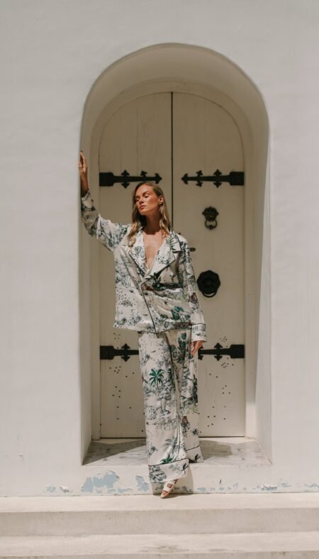 Lionne Creme Pant Set