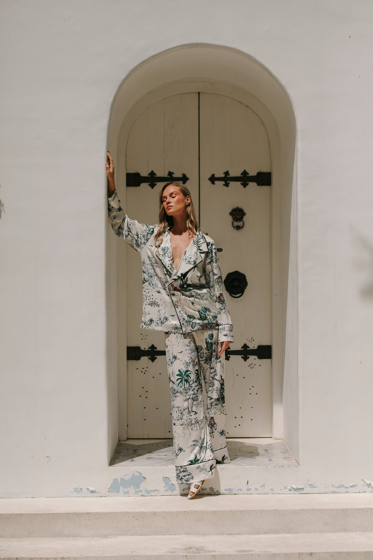 Lionne Creme Pant Set