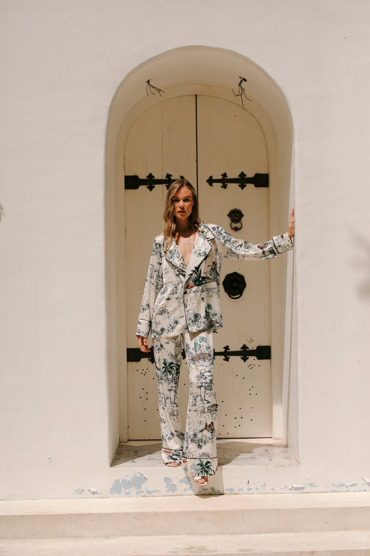 Lionne Creme Pant Set - Image 3