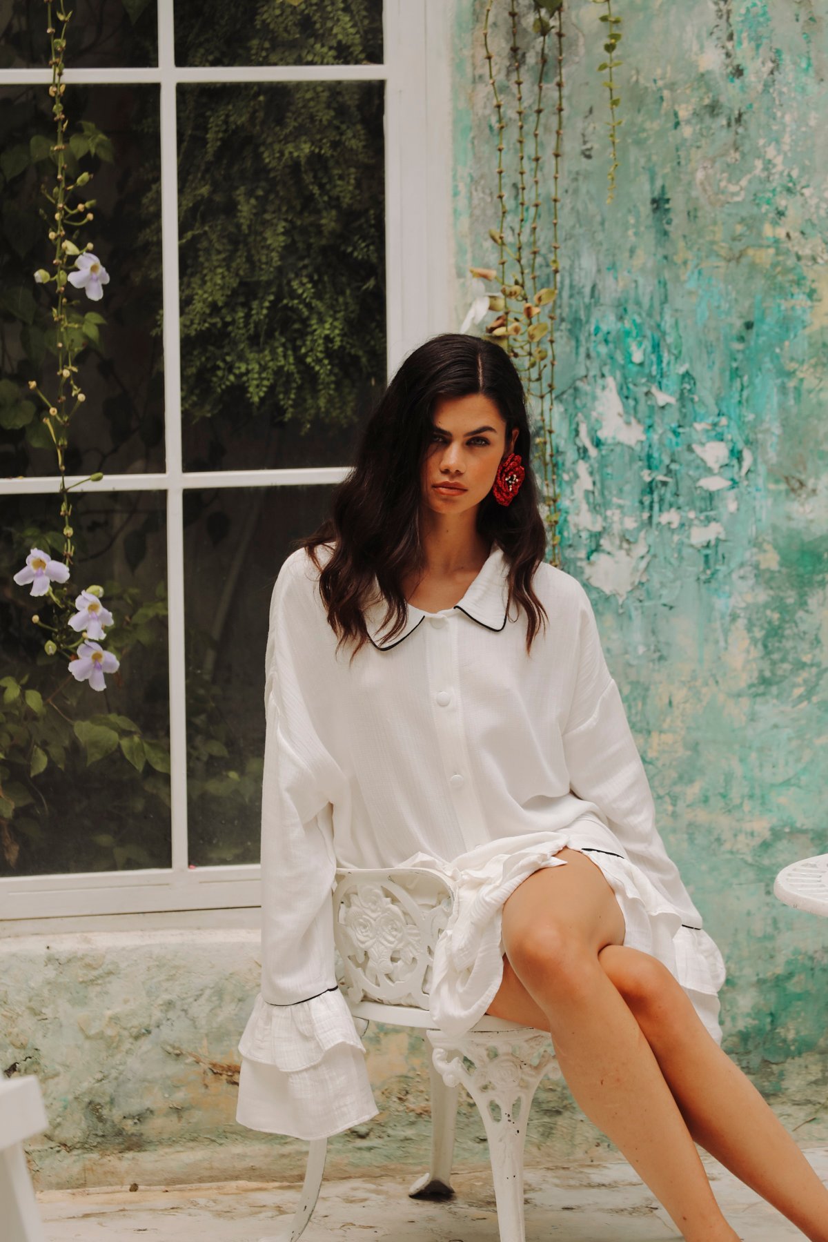 Volant Blanc Dress - Image 5