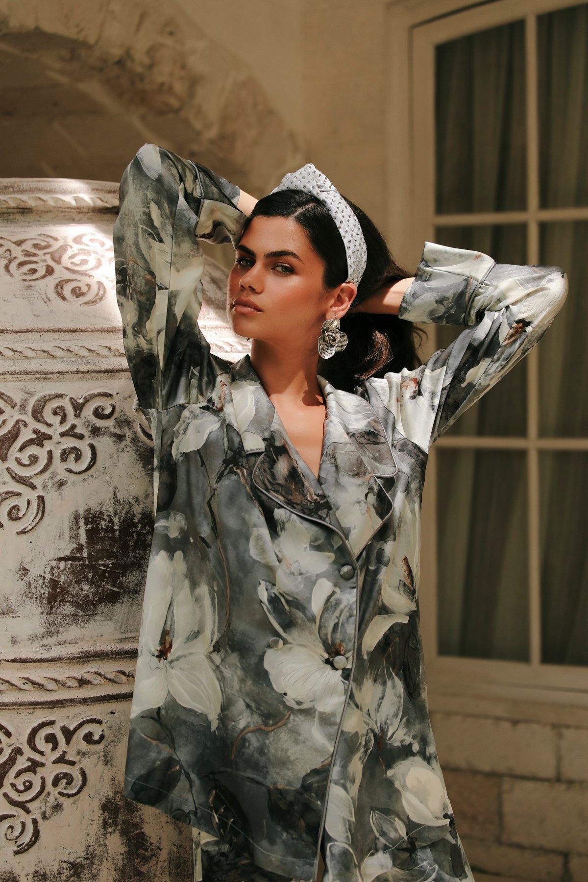 Rose Sombre Pant Set - Image 5