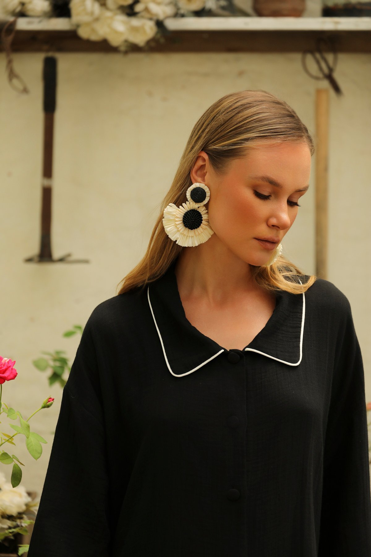 Volant Noir Dress - Image 3